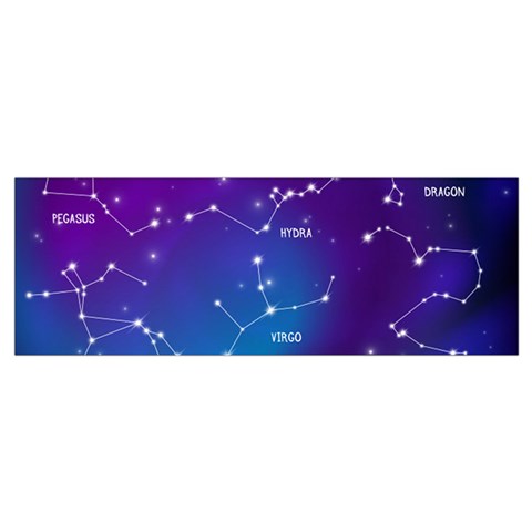 Realistic Night Sky With Constellations Wristlet Pouch Bag (Small) from ArtsNow.com Bottom