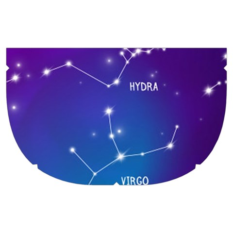 Realistic Night Sky With Constellations Make Up Case (Medium) from ArtsNow.com Side Left