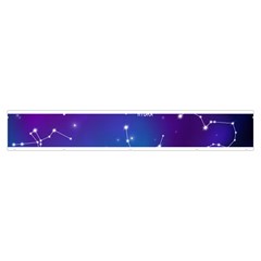 Realistic Night Sky With Constellations Make Up Case (Medium) from ArtsNow.com Zipper Front