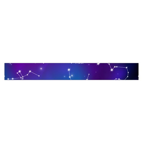 Realistic Night Sky With Constellations Make Up Case (Large) from ArtsNow.com Zipper Front
