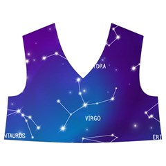 Realistic Night Sky With Constellations Kids  Midi Sailor Dress from ArtsNow.com Front Top