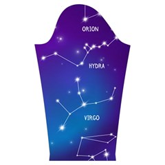 Realistic Night Sky With Constellations Kids  Midi Sailor Dress from ArtsNow.com Sleeve Left