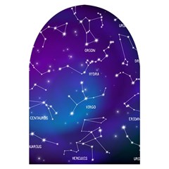 Realistic Night Sky With Constellations Microwave Oven Glove from ArtsNow.com Front