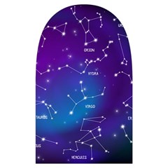Realistic Night Sky With Constellations Microwave Oven Glove from ArtsNow.com Back