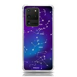 Realistic Night Sky With Constellations Samsung Galaxy S20 Ultra 6.9 Inch TPU UV Case