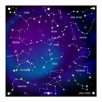 Realistic Night Sky With Constellations Banner and Sign 3  x 3 