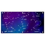 Realistic Night Sky With Constellations Banner and Sign 4  x 2 
