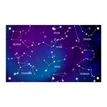Realistic Night Sky With Constellations Banner and Sign 5  x 3 