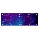 Realistic Night Sky With Constellations Banner and Sign 6  x 2 