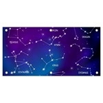 Realistic Night Sky With Constellations Banner and Sign 6  x 3 