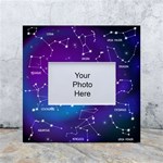 Realistic Night Sky With Constellations White Box Photo Frame 4  x 6 