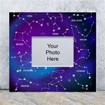 Realistic Night Sky With Constellations White Wall Photo Frame 5  x 7 
