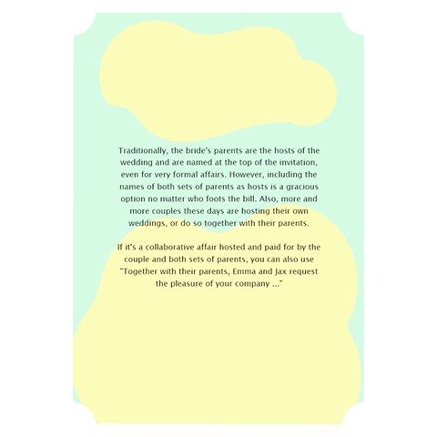 Happy Pregnant Invitation Card 5  x 7  (Ticket) from ArtsNow.com Left