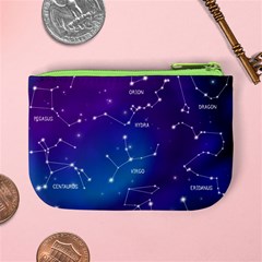 Realistic Night Sky With Constellations Mini Coin Purse from ArtsNow.com Back