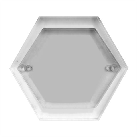 Golf Course Par Golf Course Green Hexagon Wood Jewelry Box from ArtsNow.com Front