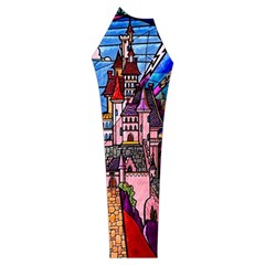 Beauty Stained Glass Castle Building Women s Long Sleeve Raglan T Sleeve Right