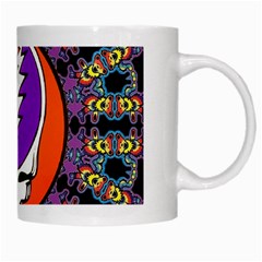 Gratefuldead Grateful Dead Pattern White Mug from ArtsNow.com Right