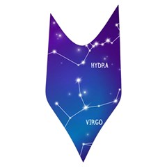 Realistic Night Sky With Constellations Women s Long Sleeve Raglan T Side Left