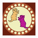 Cute Kittens Glasses Cloth (Medium)
