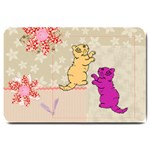 Cute Kittens Large Doormat