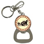 Maine coone kittens Bottle Opener Key Chain