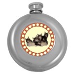 Maine coone kittens Hip Flask (5 oz)