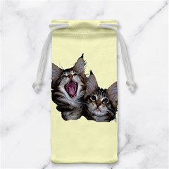 Yawning kitten Jewelry Bag from ArtsNow.com Front