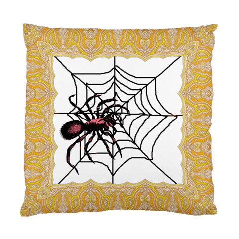Spider in web Cushion Case (One Side) from ArtsNow.com Front