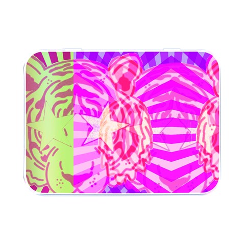 Tiger Flip Top Metal Box (Silver)   from ArtsNow.com Front