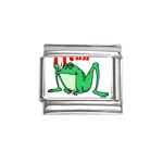 Croak frog Italian Charm (9mm)