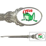 Croak frog Letter Opener