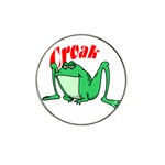 Croak frog Hat Clip Ball Marker (4 pack)