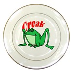 Croak frog Porcelain Plate