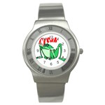 Croak frog Stainless Steel Watch