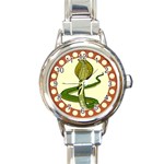 Cobra Round Italian Charm Watch