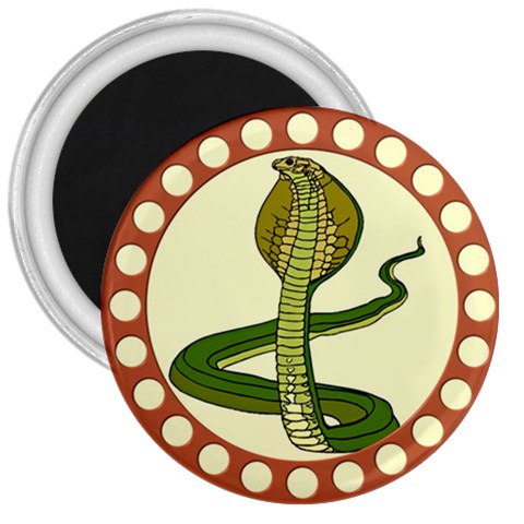 Cobra 3  Magnet from ArtsNow.com Front