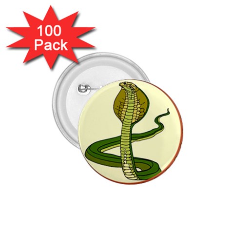 Cobra 1.75  Button (100 pack)  from ArtsNow.com Front