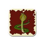 Cobra Rubber Square Coaster (4 pack)