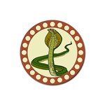 Cobra Rubber Coaster (Round)