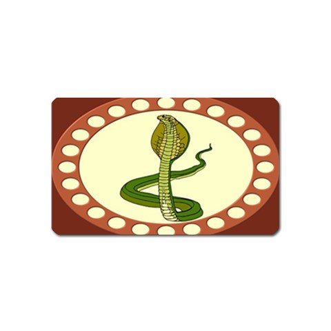 Cobra Magnet (Name Card) from ArtsNow.com Front