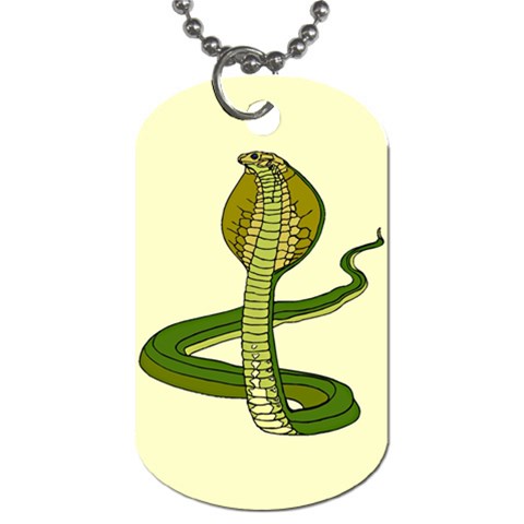 Cobra Dog Tag (One Side) from ArtsNow.com Front