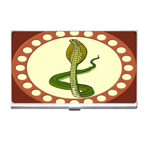 Cobra Business Card Holder from ArtsNow.com Front