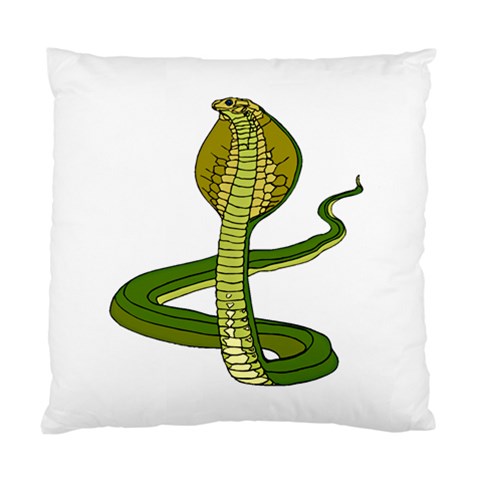 Cobra Cushion Case (One Side) from ArtsNow.com Front