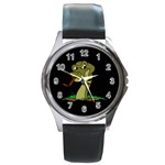Snake Round Metal Watch