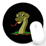 Snake Round Mousepad