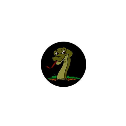 Snake 1  Mini Button from ArtsNow.com Front