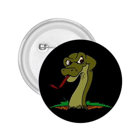 Snake 2.25  Button from ArtsNow.com Front