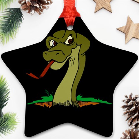 Snake Ornament (Star) from ArtsNow.com Front