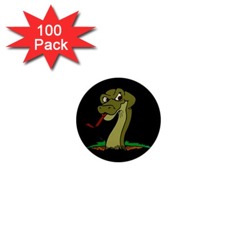 Snake 1  Mini Magnet (100 pack)  from ArtsNow.com Front