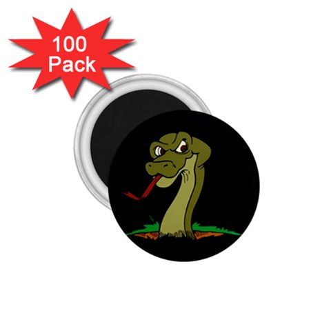 Snake 1.75  Magnet (100 pack)  from ArtsNow.com Front